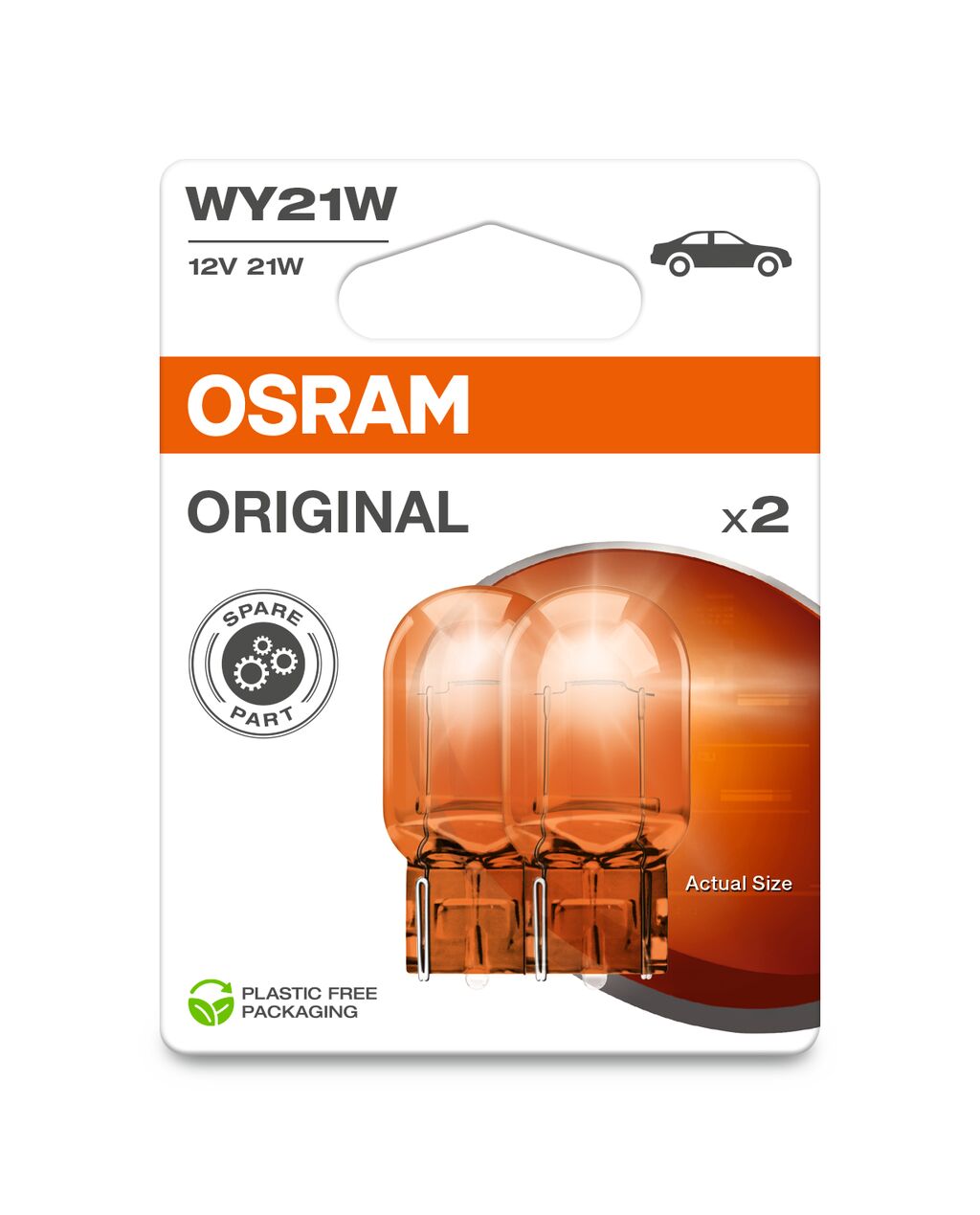 OSRAM 7504-2BL ORIGINAL Glühlampe, Blinkleuchte